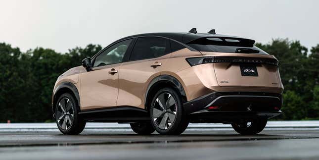 Imagen para el artículo titulado Así es el Nissan Ariya: a Tesla le ha salido competidor para su Model Y