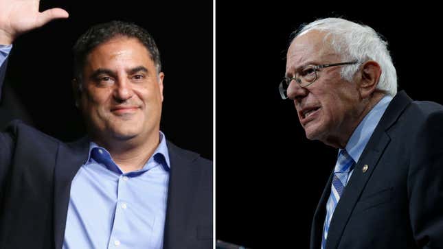 Image for article titled Why Did Bernie Sanders Endorse the Extremely Gross Sexist Cenk Uygur [UPDATED]