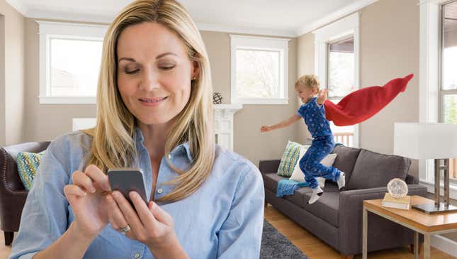 Image for article titled Report: Mothers Not Paying Attention To 80% Of Cool Things Nation’s Boys Do