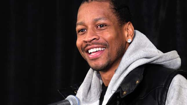 Image for article titled Allen Iverson: &#39;You Hear That, Everybody? We&#39;re Coming Back! All Of Us!&#39;