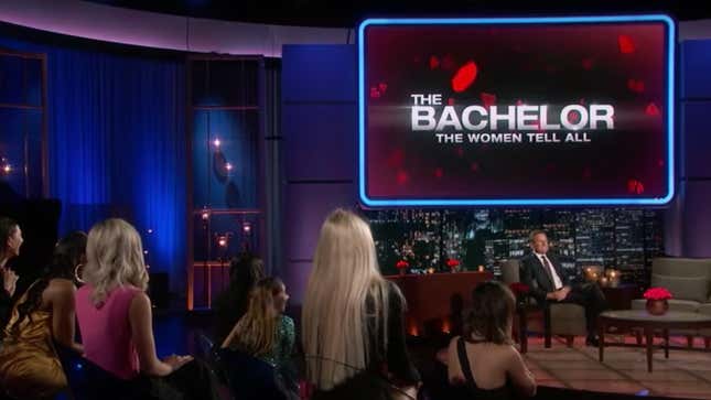 On <i>The Bachelor</i>, The Women Tell All But Only Say 'Sorry'