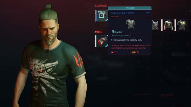 Image for article titled How to Get Free &#39;Witcher&#39; Gear in &#39;Cyberpunk 2077&#39;