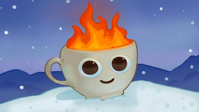 Image for article titled Do hot beverages actually cool you down?