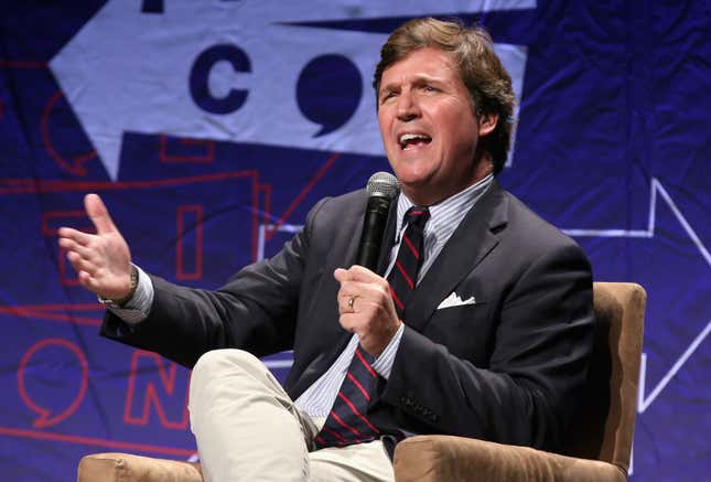 Image for article titled Tucker Carlson&#39;s Top Writer Resigns After Being Revealed as a Racist (On the Internet)