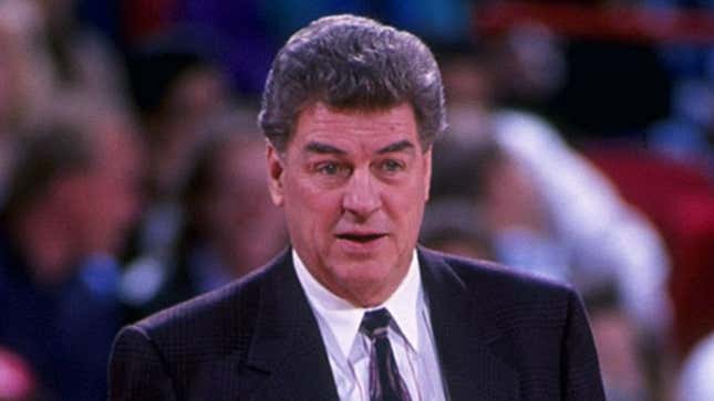 Image for article titled Bill Laimbeer Reverently Elbows Chuck Daly&#39;s Coffin Into Grave