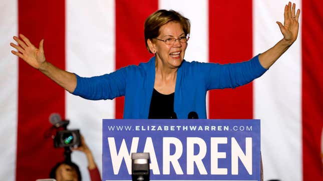 Image for article titled Elizabeth Warren&#39;s Watch Is Over
