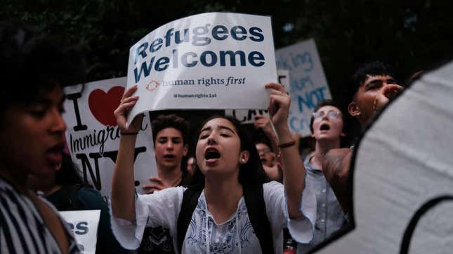 Image for article titled Trump Administration Will Cap Refugee Acceptance at Just 18,000