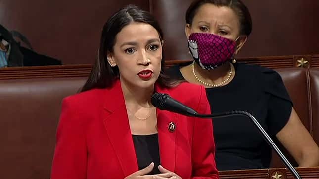 Image for article titled House Censures Ocasio-Cortez For Using Sexist Slur On Floor Of Congress