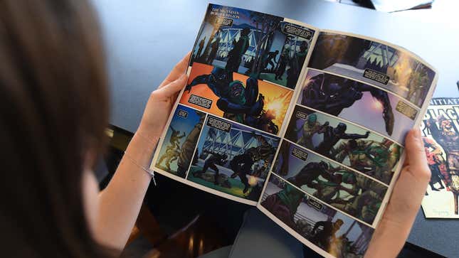 Imagen para el artículo titulado Cómo hacerte gratis con todos los cómics de Black Panther en Comixology