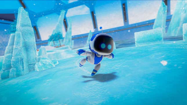 Astro’s Playroom es un buen juego de plataformas.