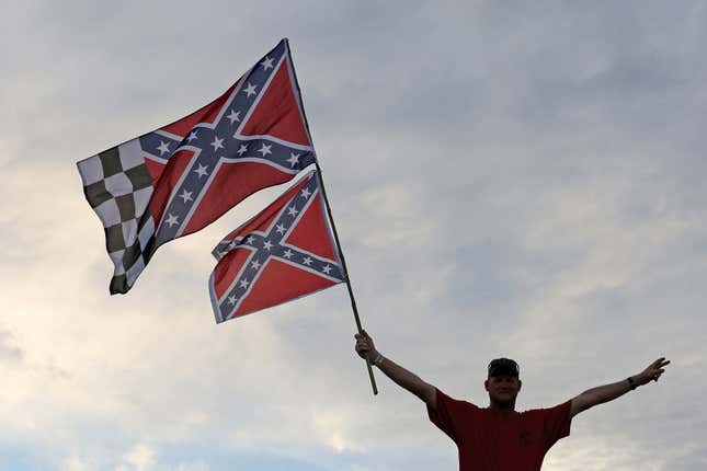 The banning of Confederate flags from NASCAR events shouldn’t be applauded as it should have been long ago, says Carron J. Phillips.