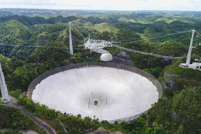 File photo showing the observatory as it appeared in the spring of 2019.