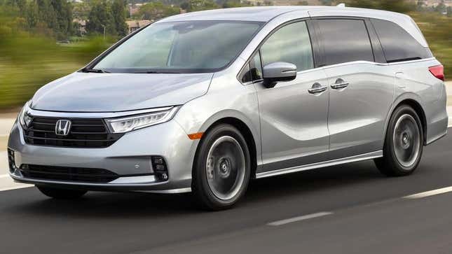 Image for article titled Best Reviews 2021: The 2021 Honda Odyssey Is A Supercar For Dads