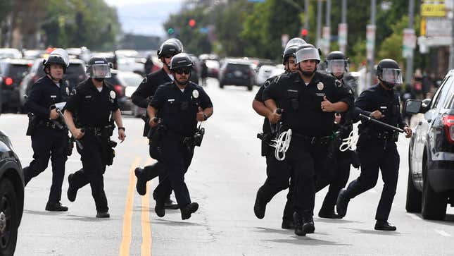 Photos: Police Use Force To Quell Protests Nationwide As Trump ...