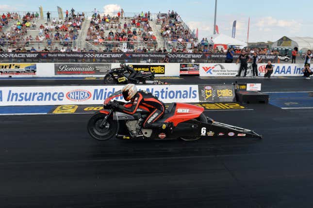 Image for article titled A Six-Time Drag Racing Champion Spills The Secret To Going Fast On Two Wheels