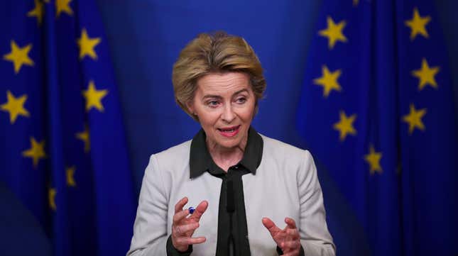 Ursula von der Leyen unveils the Green Deal