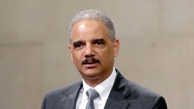 Image for article titled Eric Holder Loads iPod With AP Phone Conversations For Morning Commute