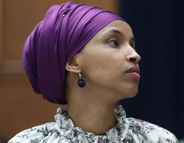 Image for article titled New York Man Charged With Threatening to Kill Rep. Ilhan Omar