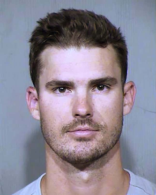 Image for article titled Padres Pitcher Jacob Nix Kicked, Tased After Trying To Break Into Home Through Doggie Door