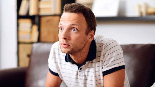 Image for article titled Quarterback Better Snap The Ball, Reports Man Nervously Eyeing Play Clock
