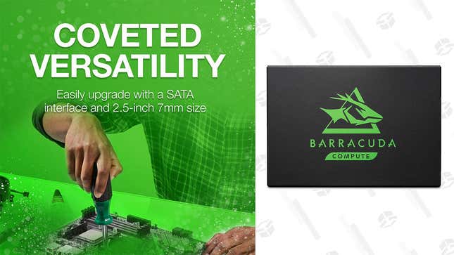 Seagate BarraCuda SSD 1TB Internal Solid State Drive | $100 | Amazon