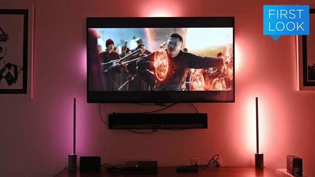 Philips Hue Sync First Look: Whirlwind of on Your TV
