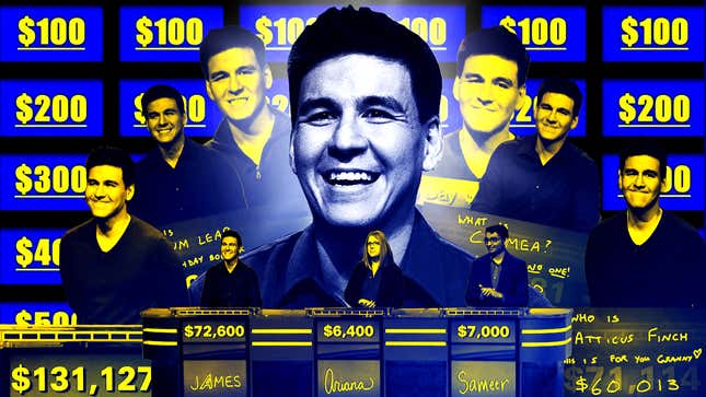 Image for article titled James Holzhauer Was The Jeopardy! GOAT