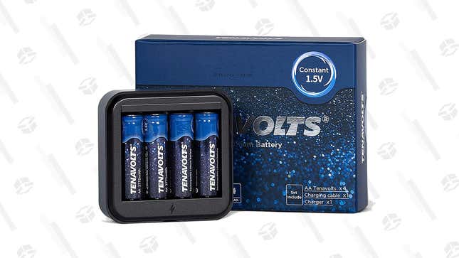 Tenavolts 4-Pack AA Batteries | $24 | Promo code TENAVOLTS