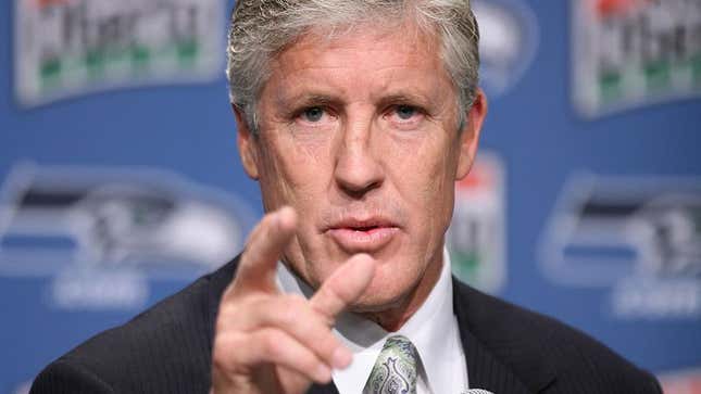 Image for article titled Seattle Coach Pete Carroll: Seahawks Only Need 3 Losses To Reach Super Bowl