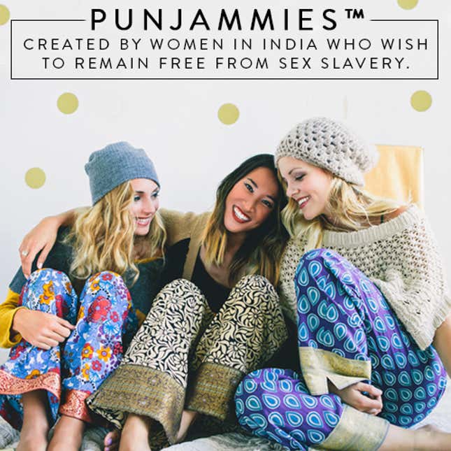Image for article titled Buy These Pajamas & Rescue a Prostitute; Or, Why Rescue Brands Are Dumb