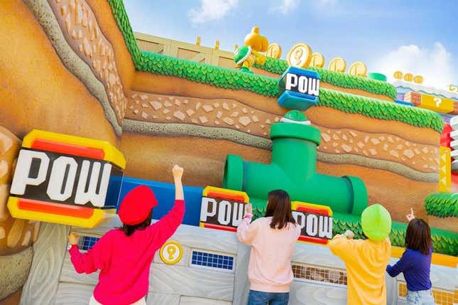 Imagen para el artículo titulado Super Nintendo World finalmente abrió sus puertas en Japón