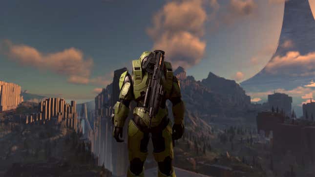 Image for article titled Everything We Learned From The New ‘Halo Infinite’ Gameplay Trailer