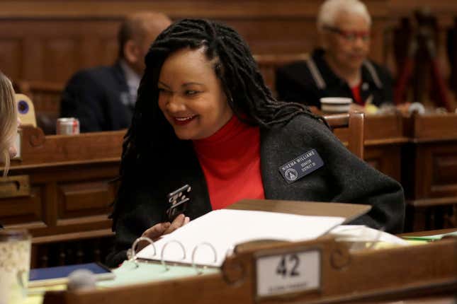 Image for article titled Nikema Williams Chosen to Replace Rep. John Lewis on the November Ballot