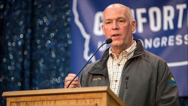 Image for article titled ‘The Onion’ Invites Republican Candidate Greg Gianforte To Physically Assault Our Entire Editorial Staff