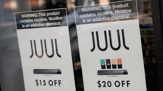 Image for article titled Juul Gradually Weaning Itself Off Employees