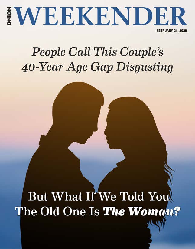 Image for article titled People Call This Couple’s 40-Year Age Gap Disgusting But What If We Told You The Old One Is The Woman?