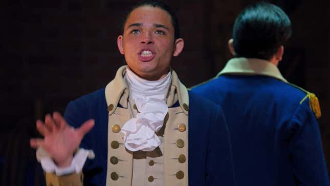 Anthony Ramos, seen here in Hamilton, may be starring in a new Transformers movie.