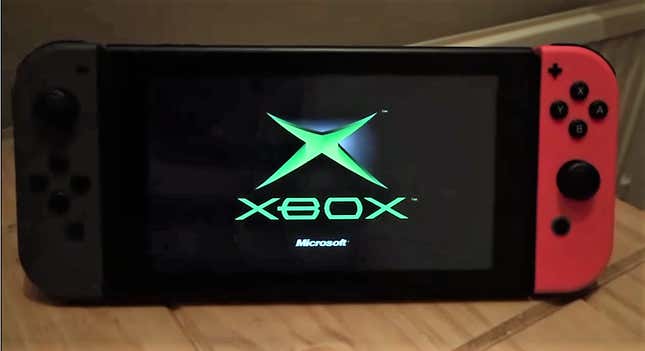 Image for article titled Hacker Appears To Get Original Xbox Emulator Running On Switch