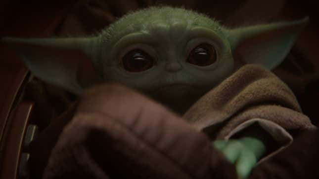As always, the Baby Yoda. 