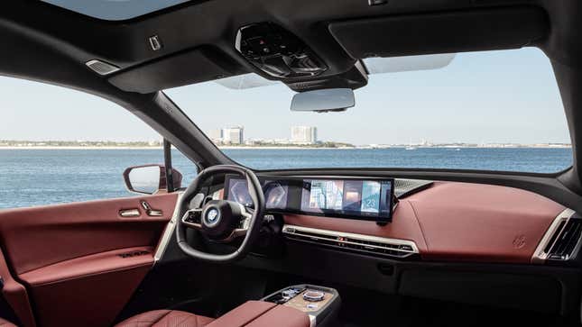 Image for article titled The BMW iX Is A Mean, New Bimmer BEV