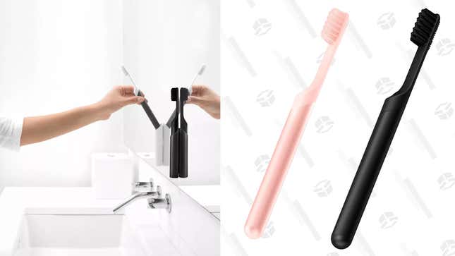 Quip Metal Electric Toothbrush (Pink) | $25 | TargetQuip Metal Electric Toothbrush (Black) | $25 | Target