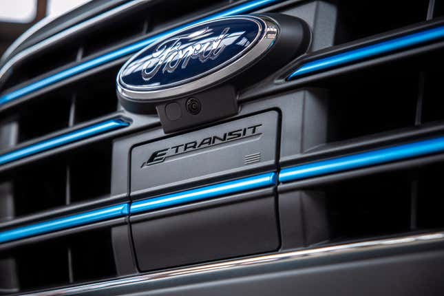Image for article titled The Ford E-Transit Is The Most Exciting Electric Car In Years