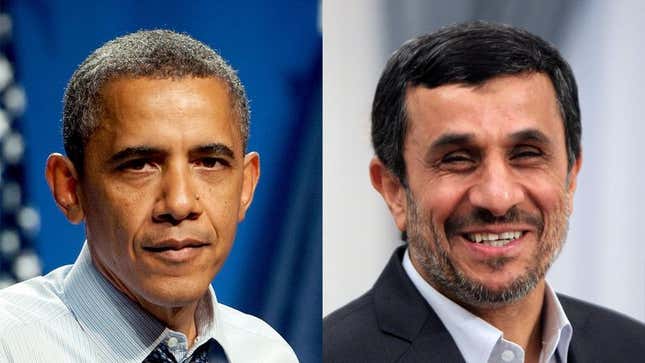 Image for article titled Gallup Poll: Rural Whites Prefer Ahmadinejad To Obama