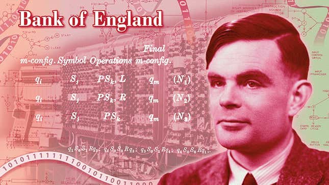 Image for article titled Computer Science Legend Alan Turing to Appear on New £50 Note in UK