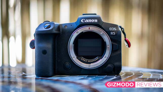 Image for article titled Canon&#39;s Excellent EOS R5 Has One Huge Flaw