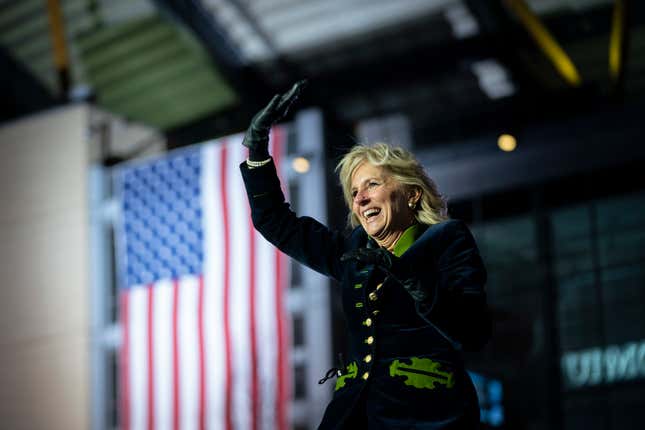 Image for article titled Jill Biden Will Be the First FLOTUS to Have a Full-Time Job