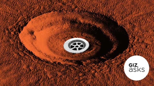 Image for article titled If Mars Had Water, Where Did It Go?