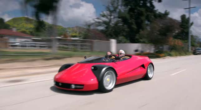 Image for article titled This Ferrari-Based One-Off Conciso Gets the Most Out of Being the Bare Minimum