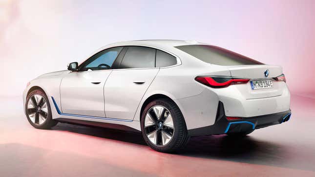 Image for article titled The BMW i4 Is A Refreshingly Normal BMW Sedan That Happens To Be All Electric