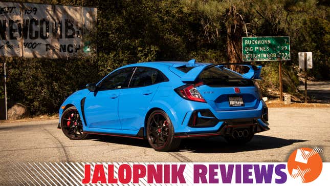 Image for article titled 2020 Honda Civic Type R Touring: The Jalopnik Review